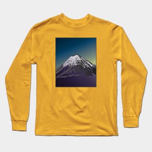 Mighty Mount Fuji during sunrise Long Sleeve T-Shirt